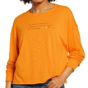 Bp. Be Proud By Bp. Graphic Tee, Size‎ XSmall - Orange 4195
